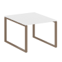 Переговорный стол 1 столешница Metal System Style БО.ПРГ-1.1 1000x1235x750