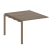 Проходной наборный элемент переговорного стола Metal System Style БП.ППРГ-1 1000x1235x750