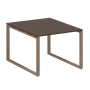 Переговорный стол 1 столешница Metal System Style БО.ПРГ-1.1 1000x1235x750