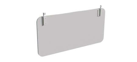 Передний щит для стола 80 ЛДСП с креплением Steel 11808П 700x18x396 (Белый)