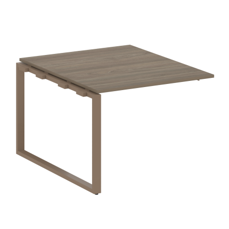Проходной наборный элемент переговорного стола Metal System Style БО.ППРГ-1 1000x1235x750 (Вяз/Мокко металл)