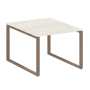 Переговорный стол 1 столешница Metal System Style БО.ПРГ-1.1 1000x1235x750