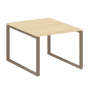 Переговорный стол 1 столешница Metal System Style БО.ПРГ-1.1 1000x1235x750