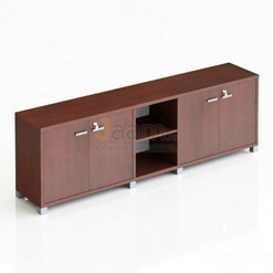 Кабинет руководителя Офисный шкаф комбинированный для документов 255/1