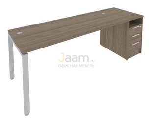 Мебель для персонала Рабочая станция с опорной тумбой Б.РС-СТП -1.5
