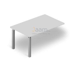 Стол для переговоров Стол для совещаний (металлические опоры, приставной модуль) MMHP1890