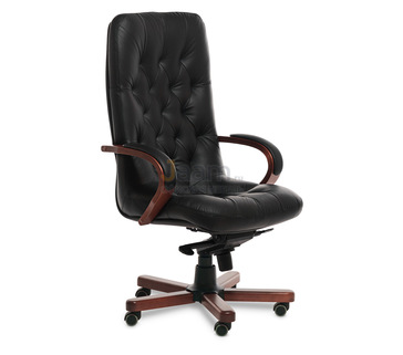 Кресло для руководителя PREMIER A кожа+кож.зам.