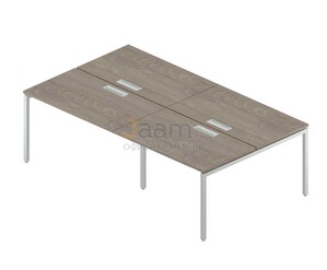 Мебель для персонала Двойная группа сдвоенных столов с люком RM-4.1(x4)+F-52