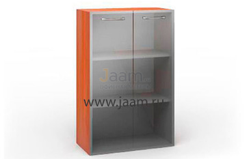 Кабинет руководителя Стеллаж средний со стеклом С3С80