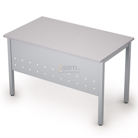Мебель для персонала Стол прямолинейный на металлических опорах 2МК.108