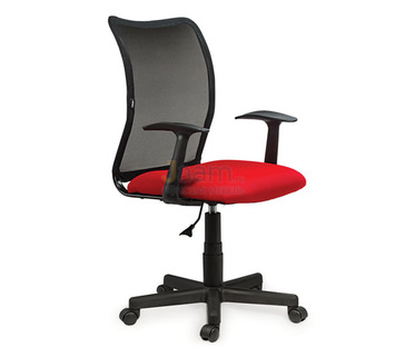 Кресло для персонала Spring MG-307 красное с черным TW