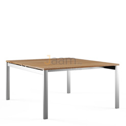 Мебель для персонала Рабочая станция на 2 стола зеркальная TES284188