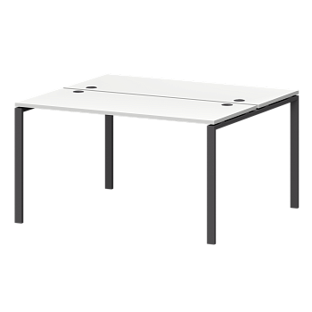 Бенч двойной на металлокаркасе Смарт СМС2-П-10К.120.Пр25 1000x1236x750